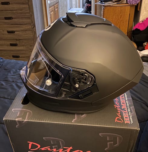 Customer photo review of D.O.T. & ECE Daytona Viper- Dull Black