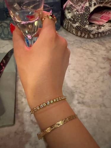 Customer photo review of Sienna Tennis Bracelet