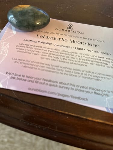 Customer photo review of VIP Crystal Club ~ Monthly Crystal Tester