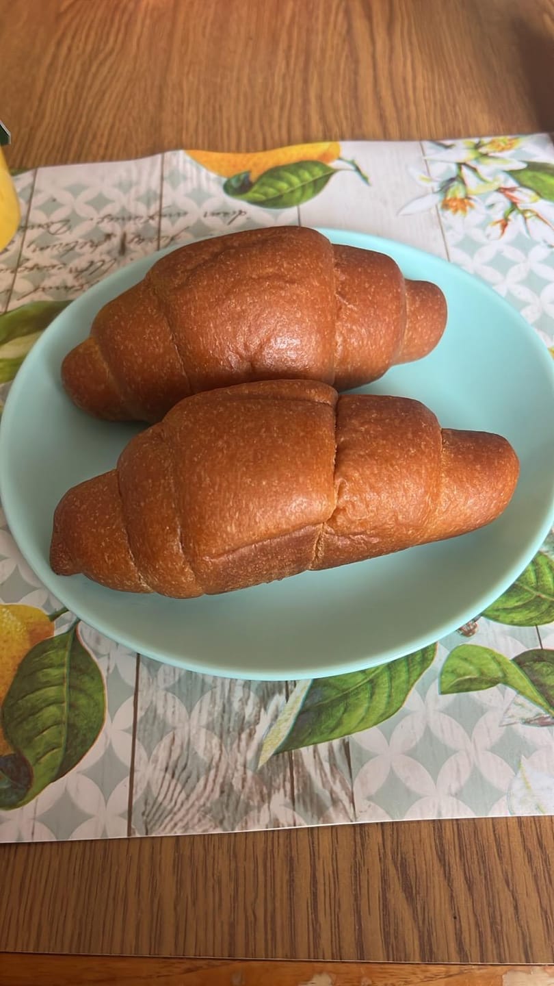 Customer photo review of Crema proteica gusto nocciola bianca