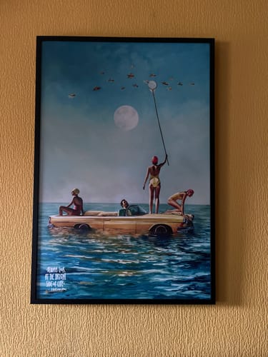 Customer photo review of Paveikslas "Always Look At The Bright Side Of Life"