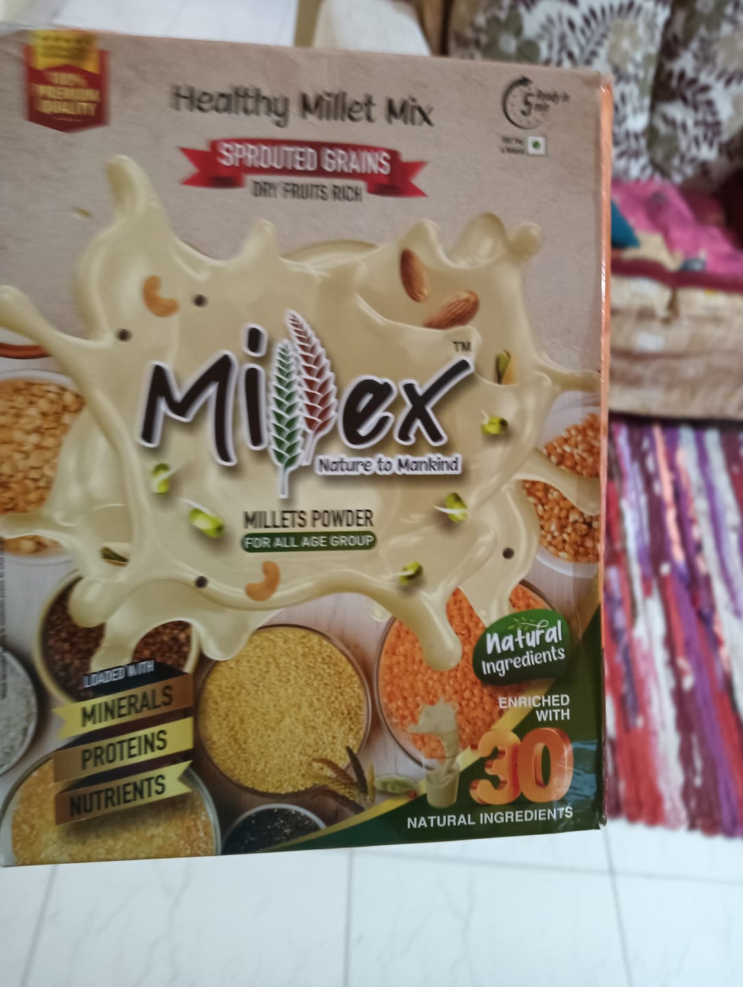 Customer photo review of Millex Healthy Millet Mix Without Churnam - Pack of 1 (800g)