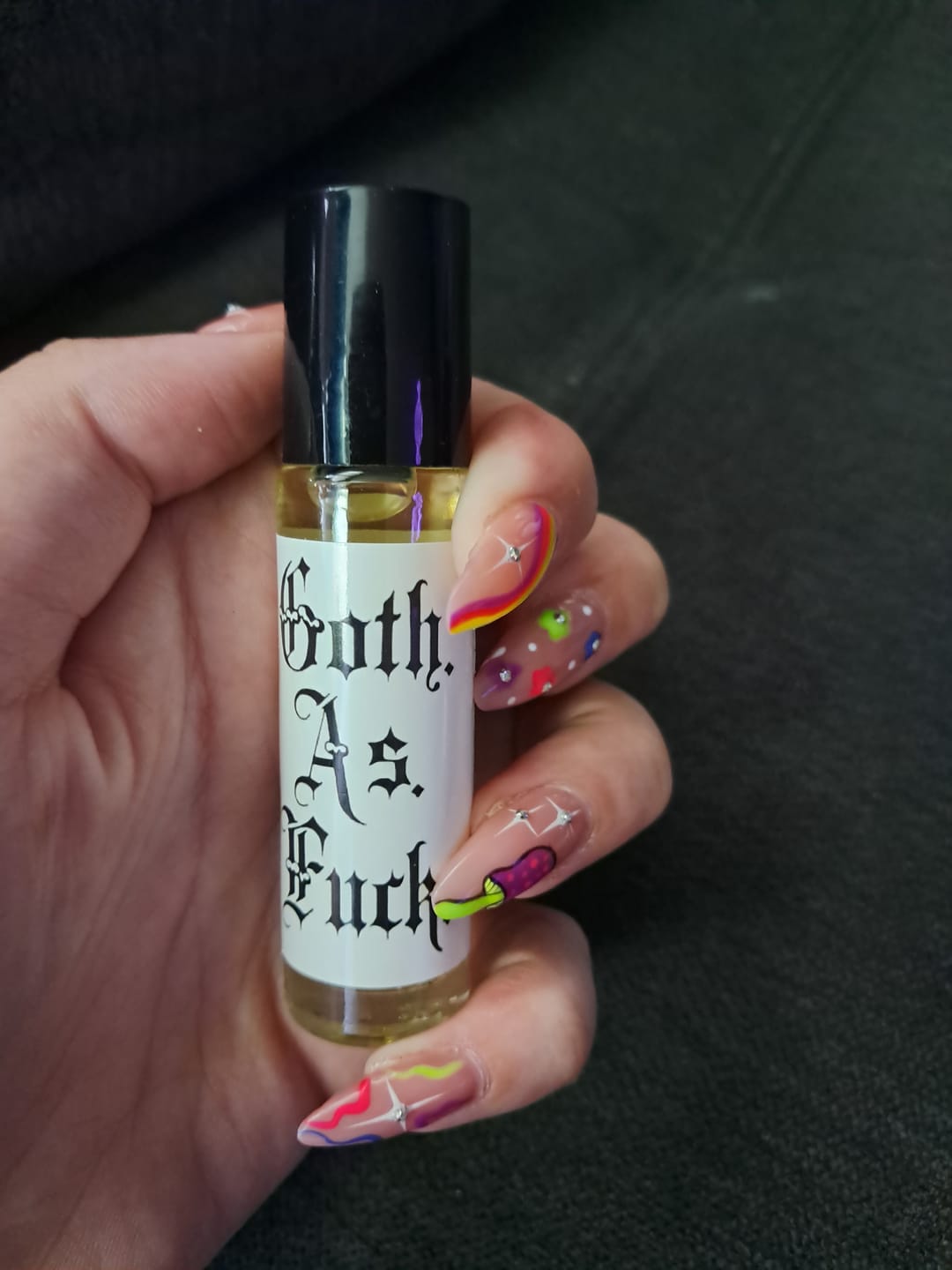 Customer photo review of Goth as Fuck