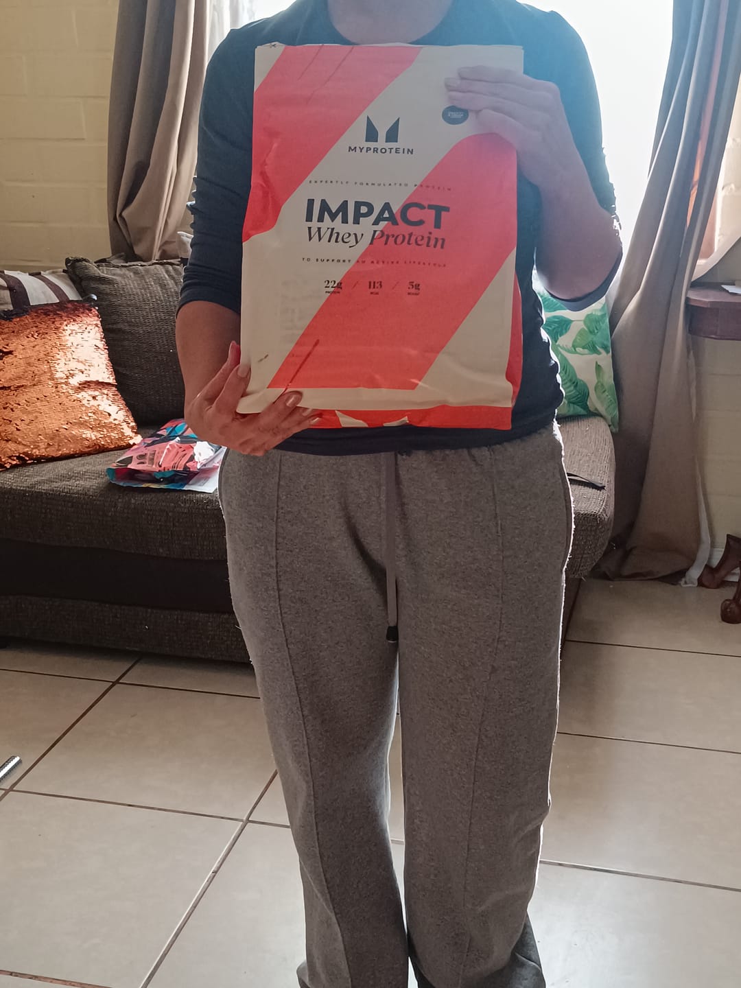 Customer photo review of MYPROTEIN Impact Whey Protein Proteina 2.5 Kg