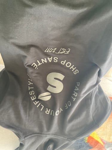 Customer photo review of Shop Santé - Hoodie - Collection Jet Set