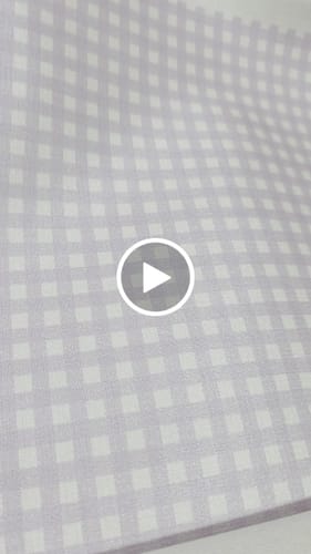 Customer video review of SINTETICO COLECAO URSINHOS POR FERNANDA GAMA XADREZ LILAS