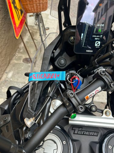 Customer photo review of Portachiavi + Stampina STICAZZ*