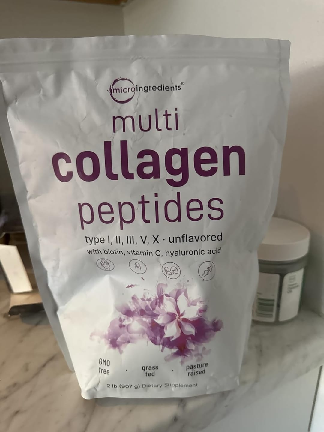 Customer photo review of Microlabs Collagen Peptides
