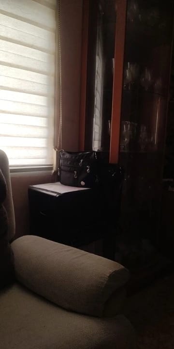 Customer photo review of Nylon Crossbody Bag Multi-Compartment — Black | KIMLUD
