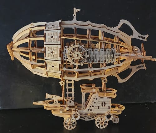 Gayle J. review of rokrgeek Airship Model 3D Wooden Puzzle image 1 out of 1