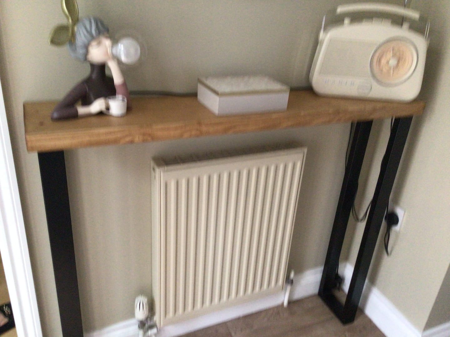 Customer photo review of Rustic Console Table | 22.5cm Depth