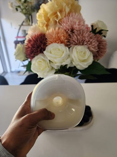 Customer photo review of The Luna© Wearable Breast Pump