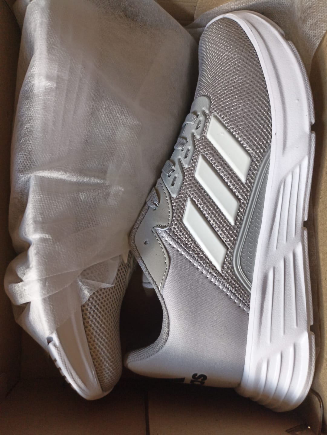 Customer photo review of Tenis 510 Plata Blanco