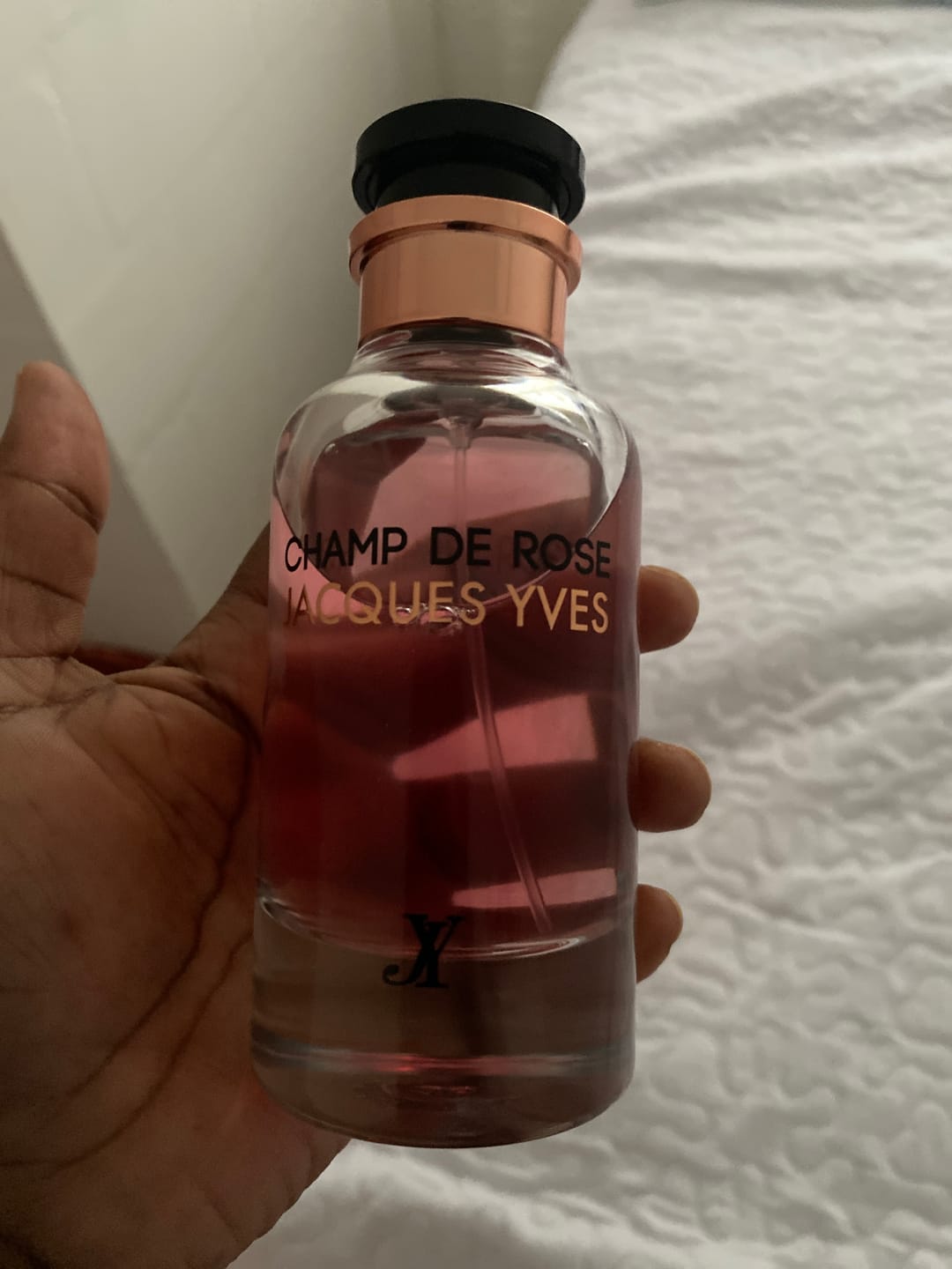 Customer photo review of Champ De Rose Jacques Yves EDP perfume 100ml