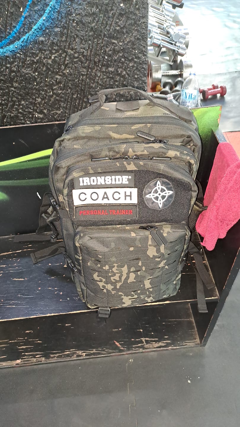 Customer photo review of Mochila IRONSIDE