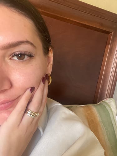 Customer photo review of Flora Lash Kit