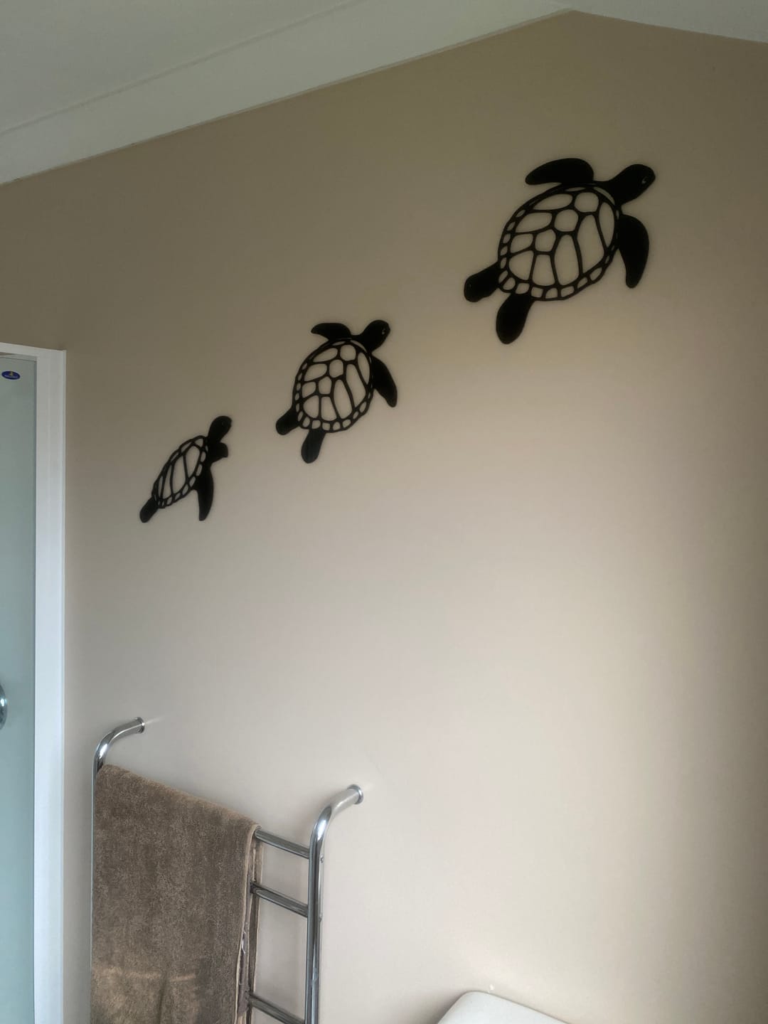 Customer photo review of Sea Turtle Wall Art Set
