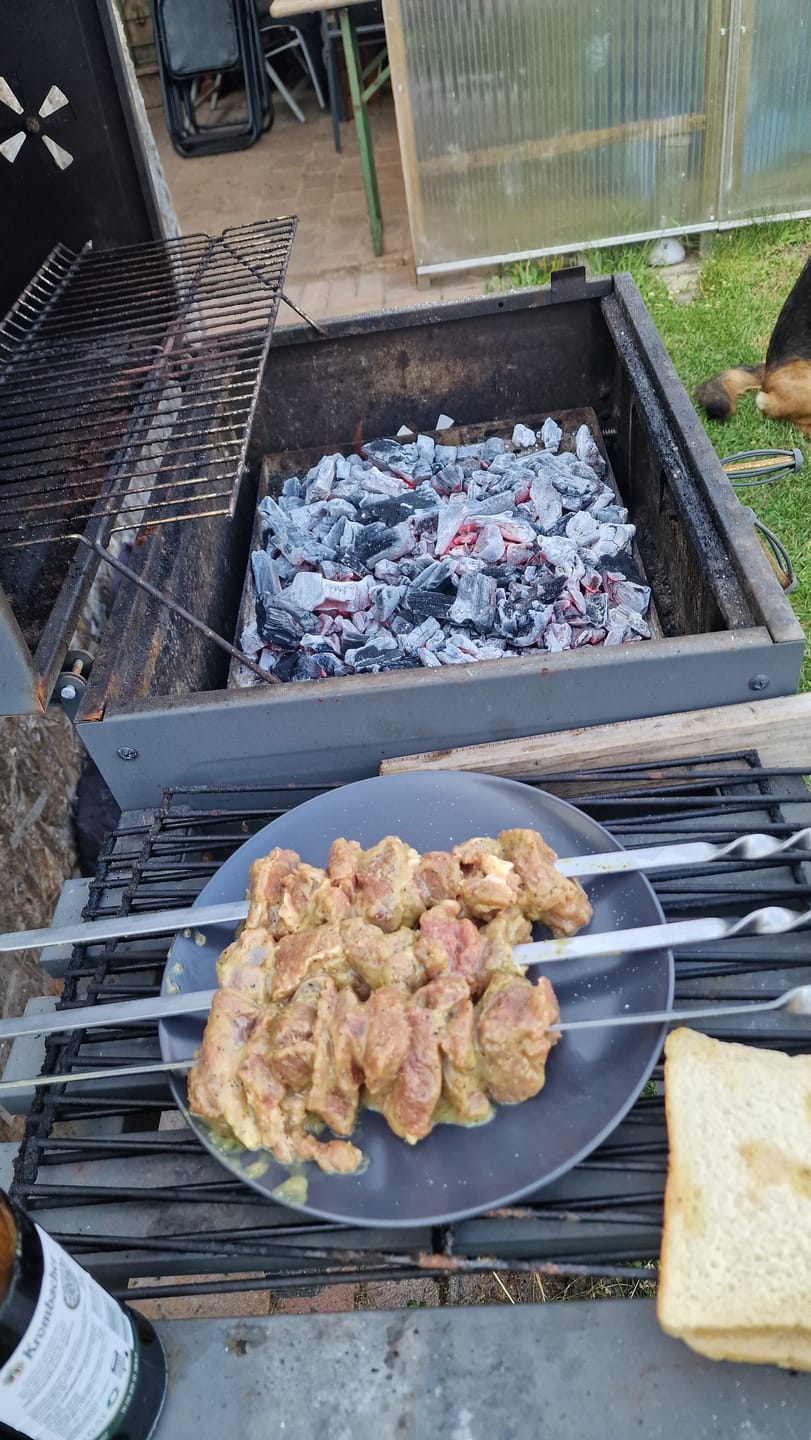 Customer photo review of Lamm-Schaschlik Knoblauch-Pfeffer – würzig mariniert aus der Keule | mySchaschlik