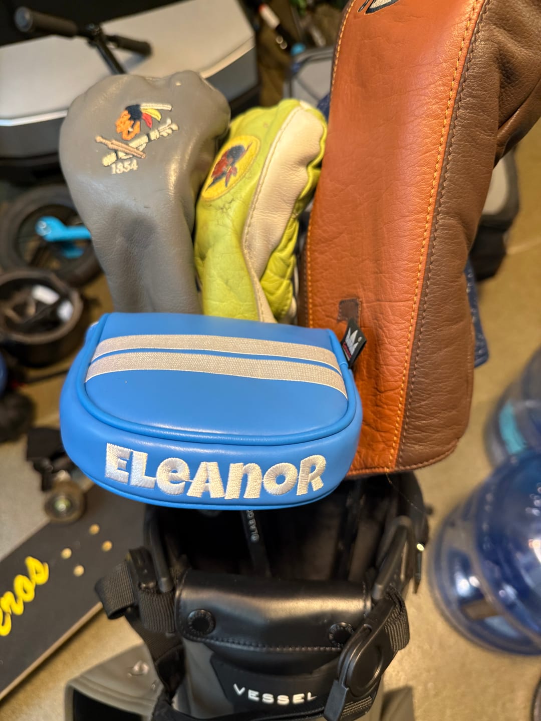 Customer photo review of Personalized LAB DF3 Custom Putter Headcover