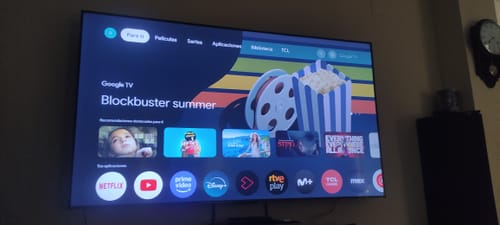 Customer photo review of TV TCL 75C6K MiniLED 4K 75"
