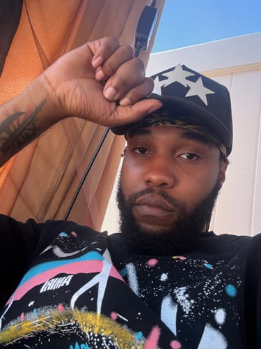 Customer photo review of AMIRI 3 STAR TRUCKER CAPS