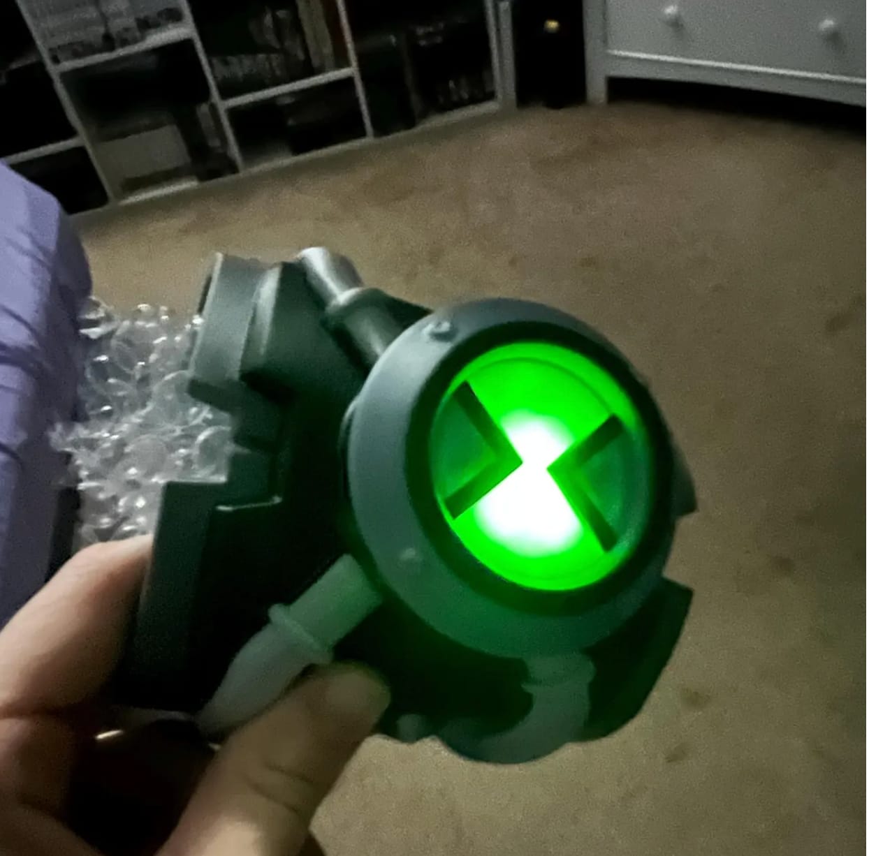 Customer photo review of Screen Touch Function ! Ben 10 Omnitrix Life Size Wearable Replica