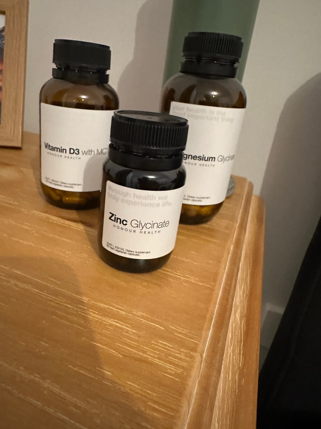 Customer photo review of Zinc Glycinate - 60 Capsules