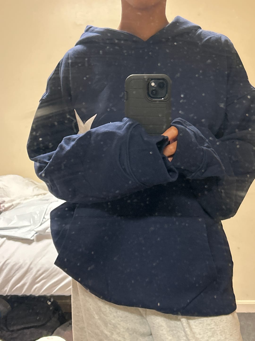 Customer photo review of Aelfric Eden Star Color Contrast Hoodie