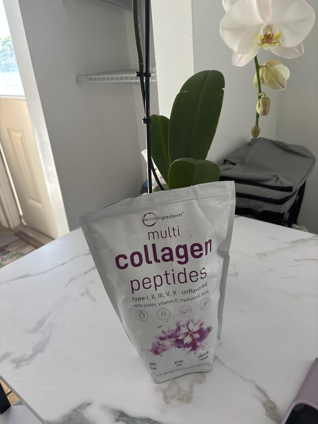 Customer photo review of Microlabs Collagen Peptides