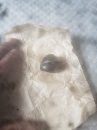 Customer photo review of Banana Kush THCA Moroccan Hash