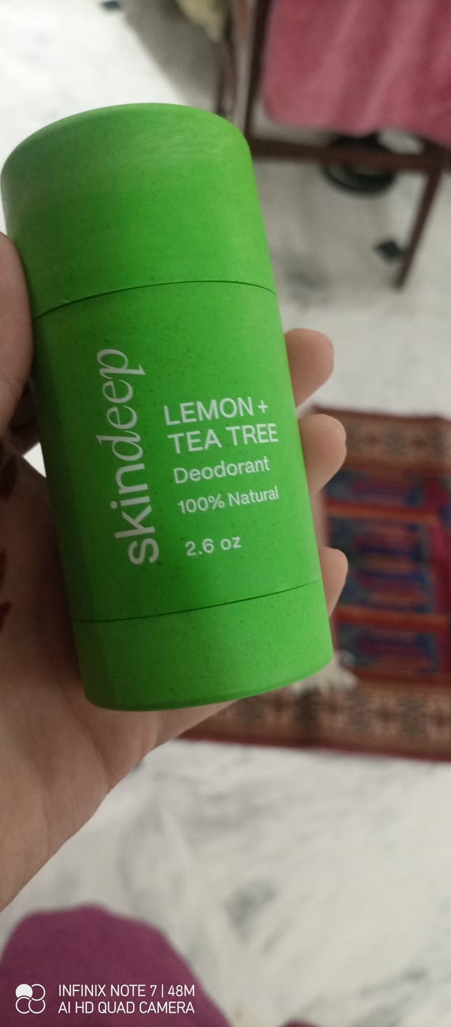 Customer photo review of DEODORANT