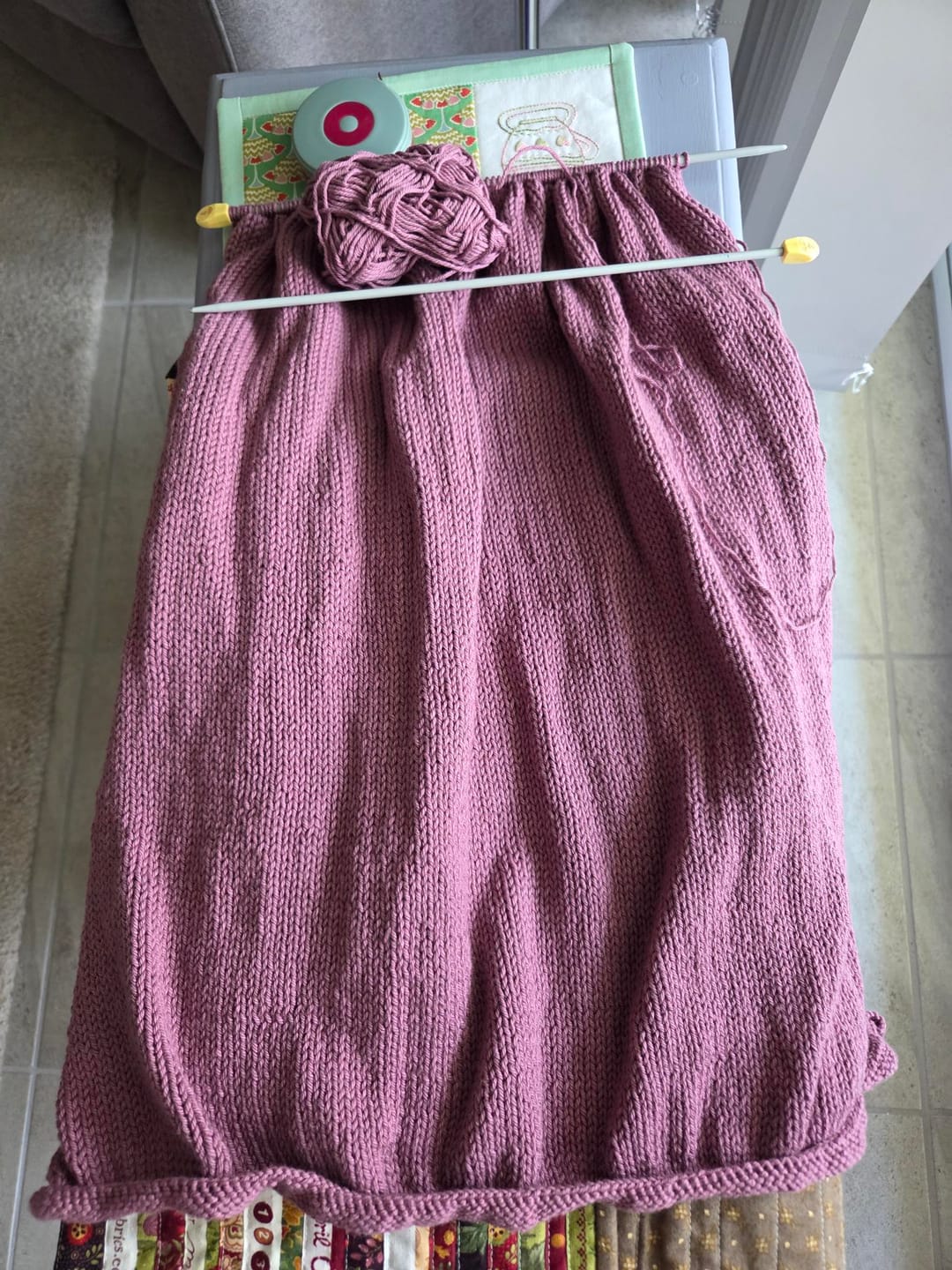 Customer photo review of Wren 8 ply Cotton Fiddlesticks
