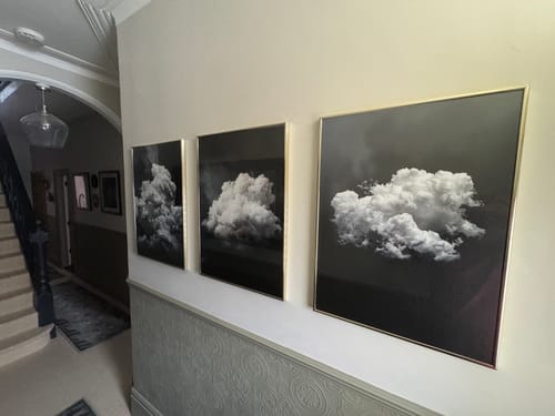 Customer photo review of Stormy Clouds Set of 3 Prints