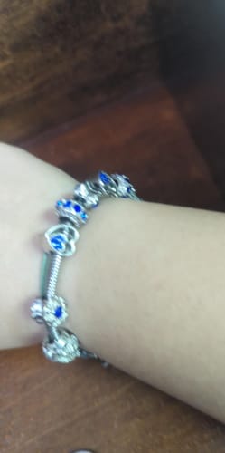 Customer photo review of Birthstone Bracelets