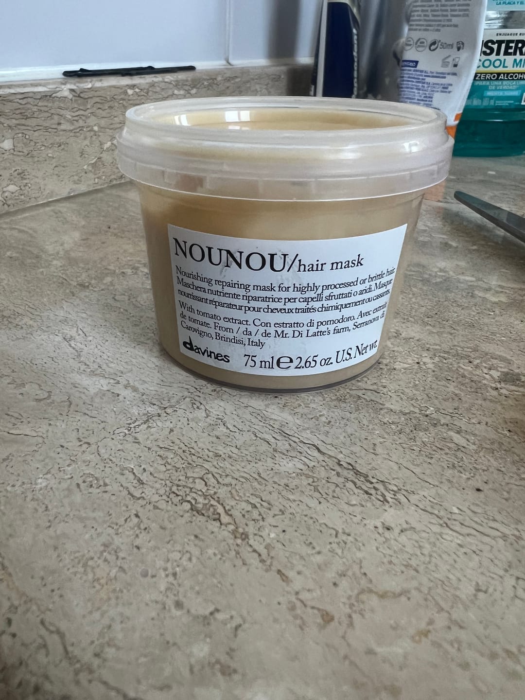 Customer photo review of Máscara Essential Nounou Davines