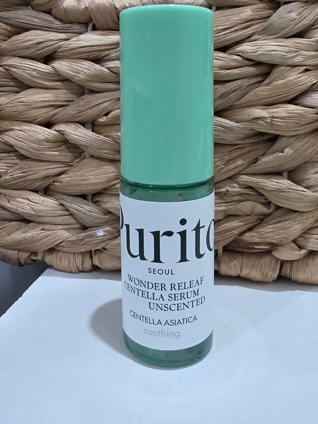 Customer photo review of Serums jutīgai ādai bez eļļām Purito Wonder Releaf Centella Serum Unscented