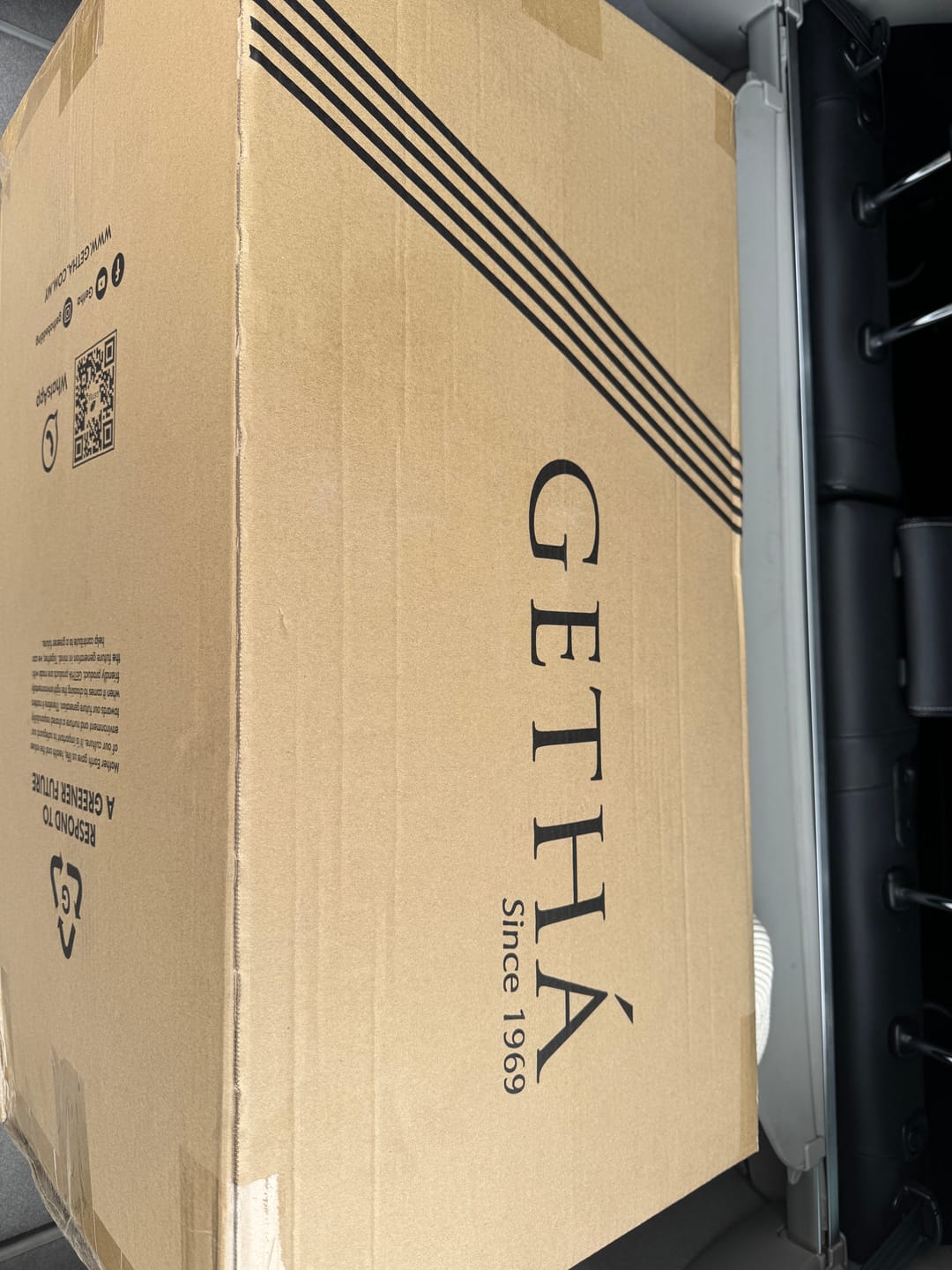 Customer photo review of Getha Tofu Latex Topper - Premium
