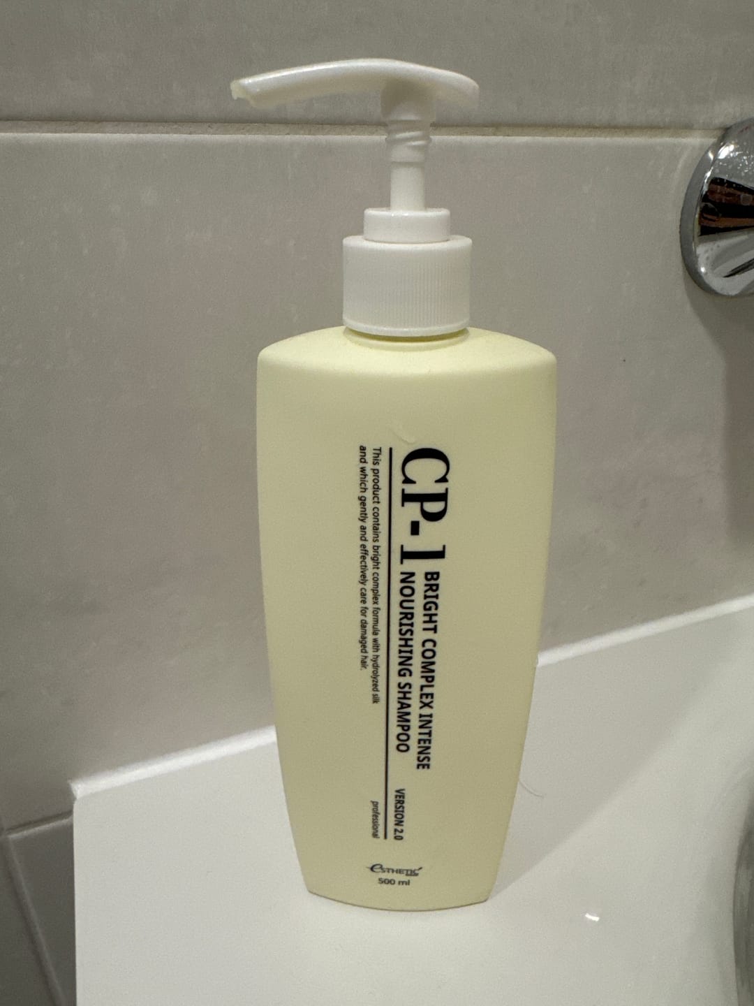 Customer photo review of Intensīvi barojošs šampūns CP-1 Bright Complex Intense Nourishing Shampoo Version 2.0