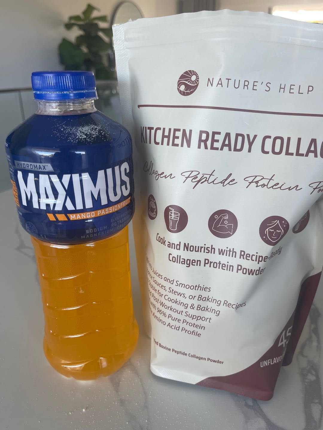 Customer photo review of Kitchen Ready Collagen Powder