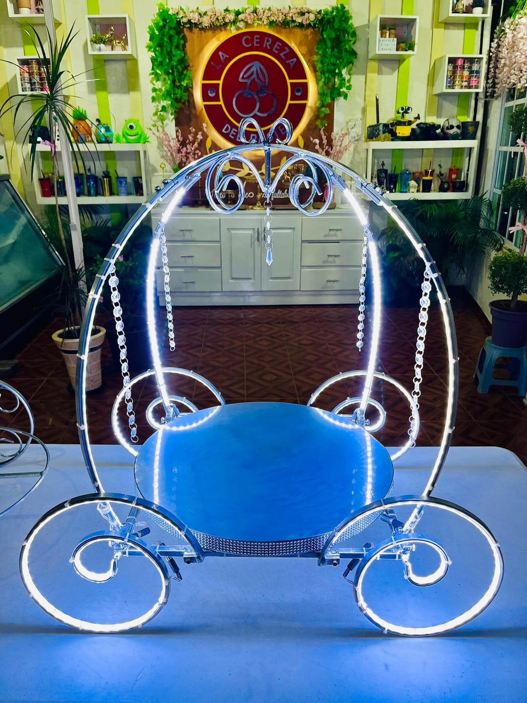 Customer photo review of Carruaje de 1 con luz
