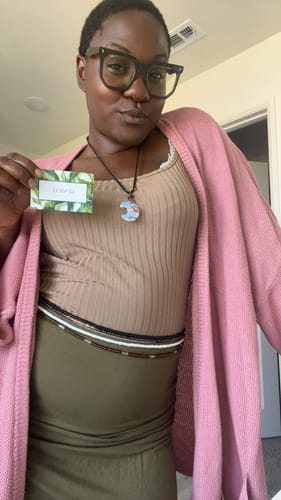 Customer photo review of *New-In* Mystique Queen African Waist Beads