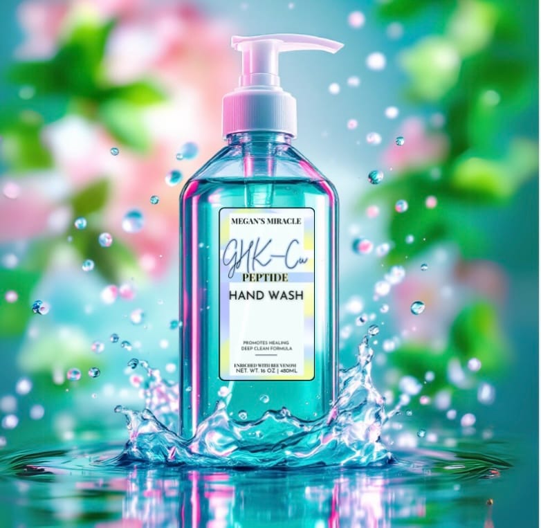 Customer photo review of GHK-Cu Healing Hand Wash