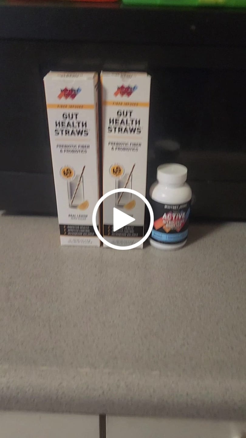 Customer video review of Whitney Johns Gut Health Straws™
