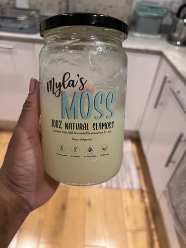 Customer photo review of MYLASMOSS SEAMOSS GEL (720ML)