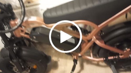 Customer video review of Ouxi C80 Mini Fatbike - Kinderfatbike - Hydraulische Remmen - Roze