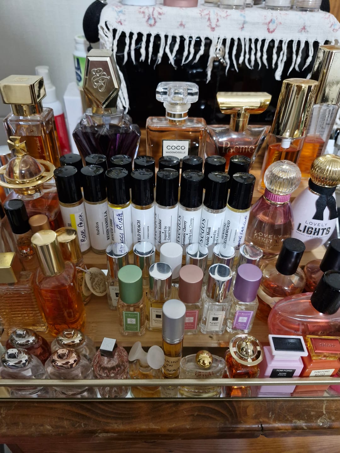 Customer photo review of ROUGE 1986 PERFUME OIL
