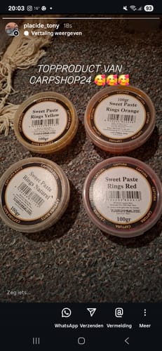 Customer photo review of SWEET PASTE RINGS 4mm & 8mm 💰