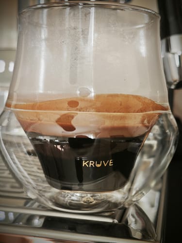 Customer photo review of PROPEL Espresso Glass Set
