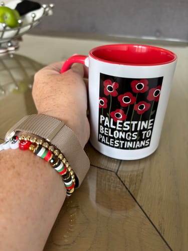 Customer photo review of Palestine Freedom Bracelet