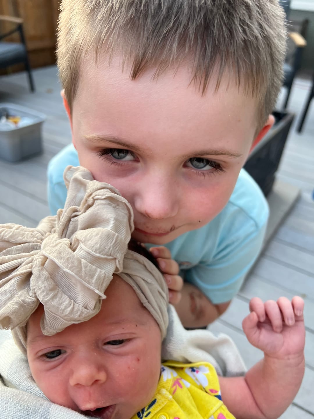 Customer photo review of Natural Leopard Plush Swaddle (Pre-Order)